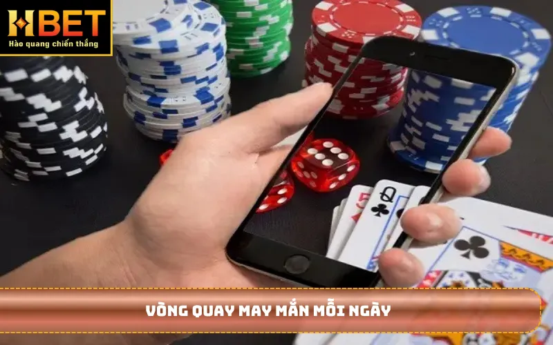 Vòng quay may mắn mỗi ngày