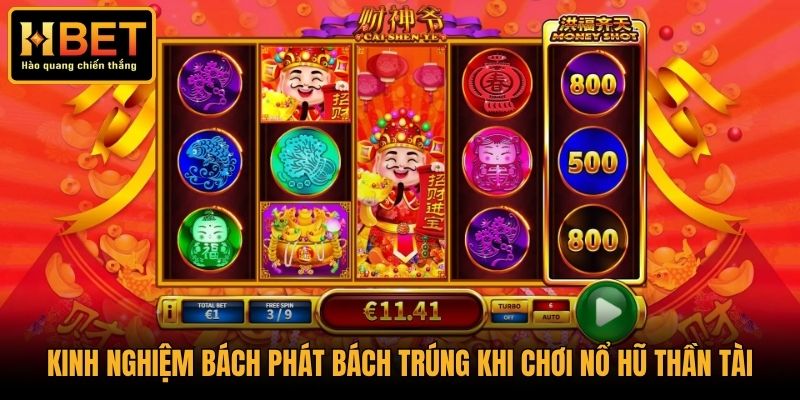 Kinh nghiệm bách phát bách trúng khi chơi Nổ Hũ Thần Tài